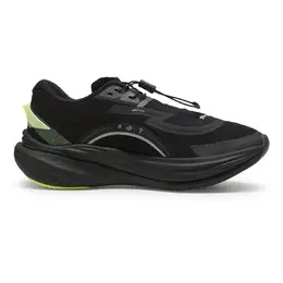 PUMA: Чёрные кроссовки  Deviate Nitro