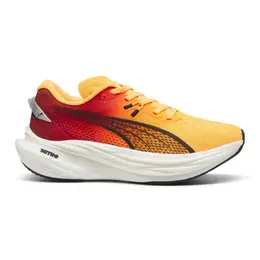 PUMA: Оранжевые кроссовки  Deviate Nitro