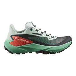 Salomon: Зелёные кроссовки 