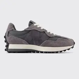 New Balance: Серые кроссовки  327