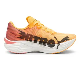 PUMA: Оранжевые кроссовки  Deviate Nitro