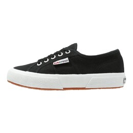 Superga: Чёрные кроссовки 