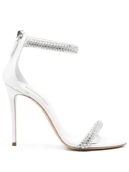 Casadei: Белые сандалии  Julia