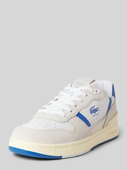 Lacoste: Белые кроссовки 
