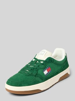 Tommy Jeans: Зелёные кеды 