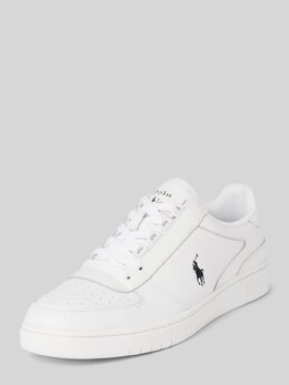 Polo Ralph Lauren: Белые кроссовки 