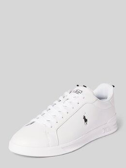 Polo Ralph Lauren: Белые кроссовки 