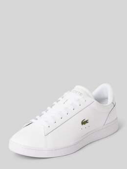 Lacoste: Белые кроссовки 