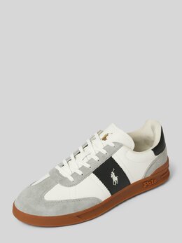 Polo Ralph Lauren: Белые кроссовки 