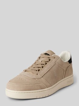 Polo Ralph Lauren: Бежевые кроссовки 