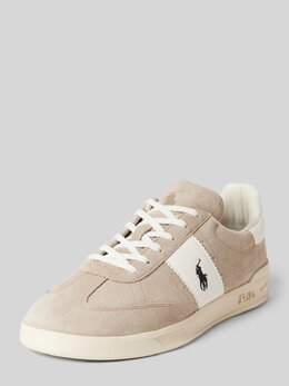 Polo Ralph Lauren: Бежевые кроссовки 
