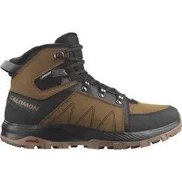 Salomon: Коричневые ботинки 