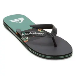Quiksilver: Чёрные шлёпанцы 