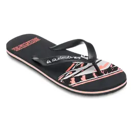 Quiksilver: Чёрные шлёпанцы 