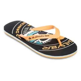 Quiksilver: Чёрные шлёпанцы 