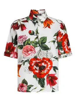 Dolce & Gabbana: Хлопковая рубашка 