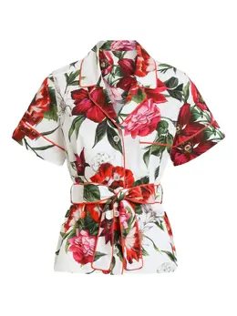 Dolce & Gabbana: Хлопковая рубашка 