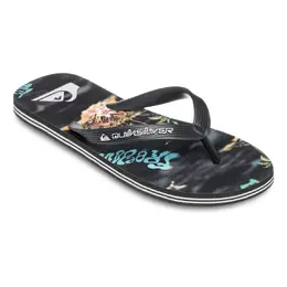 Quiksilver: Чёрные шлёпанцы 