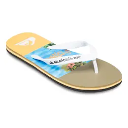 Quiksilver: Голубые шлёпанцы 