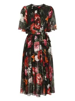 Dolce & Gabbana: Шёлковое платье 