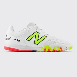 New Balance: Белые кеды 