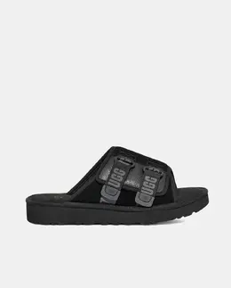 UGG: Чёрные сандалии 