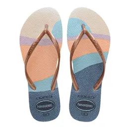 Havaianas: Бежевые шлёпанцы 