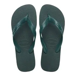 Havaianas: Зелёные шлёпанцы 