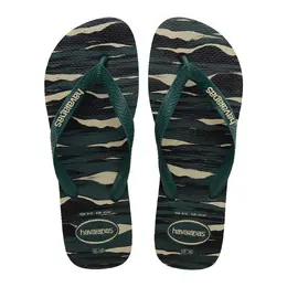 Havaianas: Зелёные шлёпанцы 