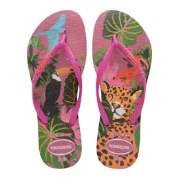 Havaianas: Розовые шлёпанцы 