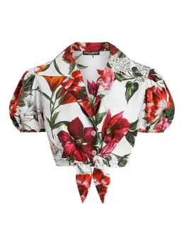 Dolce & Gabbana: Хлопковая рубашка 