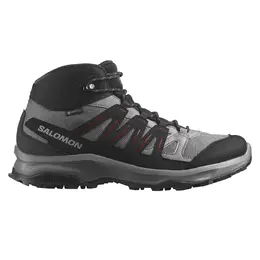 Salomon: Серые ботинки 
