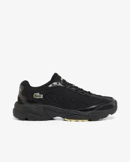 Lacoste: Чёрные кроссовки  Storm 96