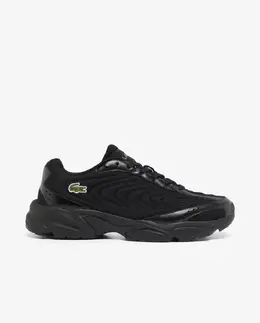 Lacoste: Чёрные кроссовки  Storm 96