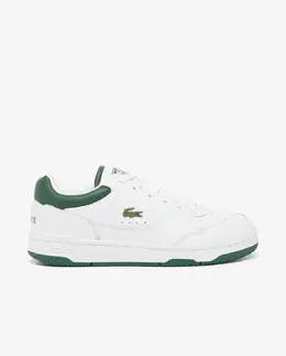 Lacoste: Белые кроссовки 
