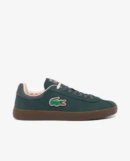 Lacoste: Тёмные кроссовки 