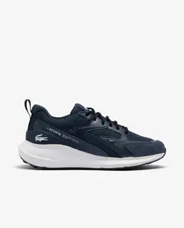Lacoste: Тёмные кроссовки 