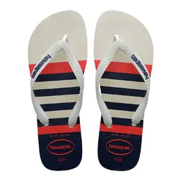 Havaianas: Белые шлёпанцы 
