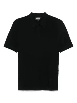 Emporio Armani: Жаккардовое поло 