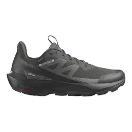 Salomon: Чёрные ботинки 