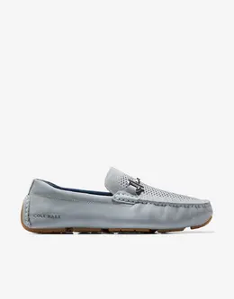 Cole Haan: Серые мокасины 