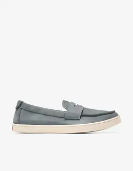 Cole Haan: Серые мокасины 