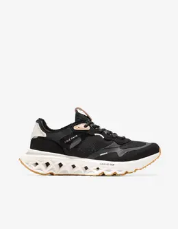 Cole Haan: Чёрные кроссовки 