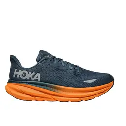 HOKA: Тёмные ботинки 