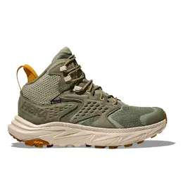 HOKA: Зелёные ботинки 