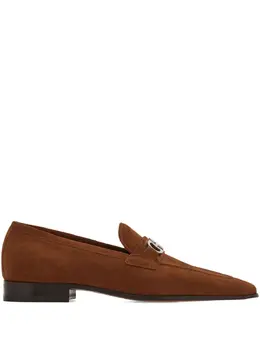 Ferragamo: Коричневые туфли  Gancini