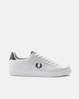 Fred Perry: Белые кроссовки 