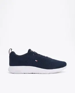 Tommy Hilfiger: Синие кроссовки 