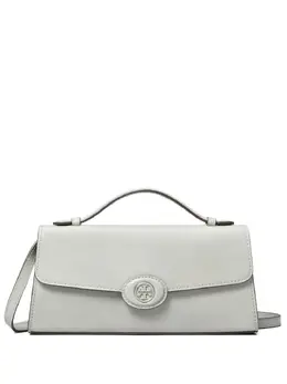 Tory Burch: Белая сумка через плечо  Robinson