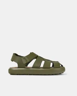 Camper: Зелёные сандалии 